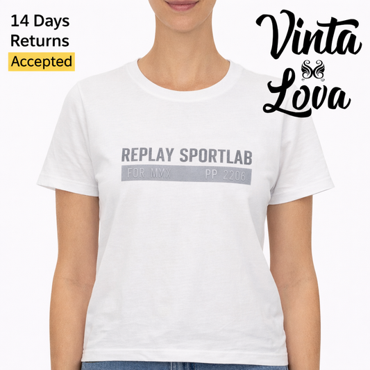 T-Shirt Donna Replay Sportlab – Taglia M