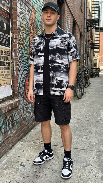 Camicia Uomo Hawaiana Lowes