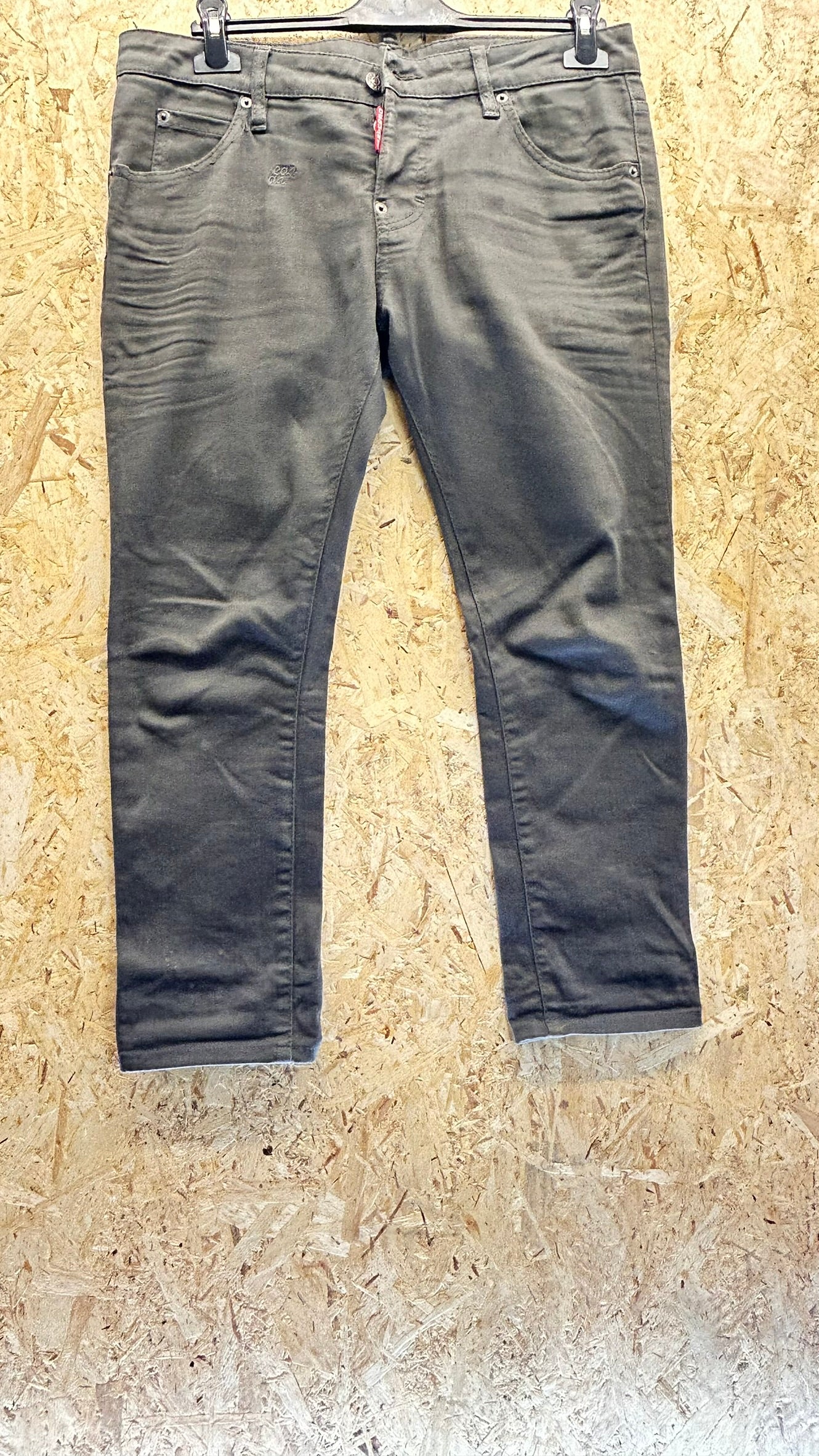 Jeans Slim Grigio Uomo – Taglia 42