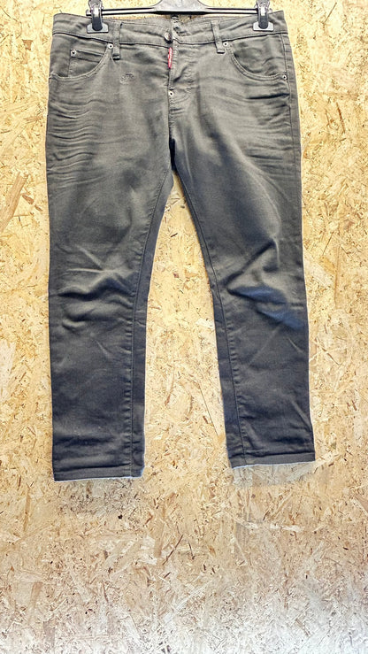 Jeans Slim Grigio Uomo – Taglia 42