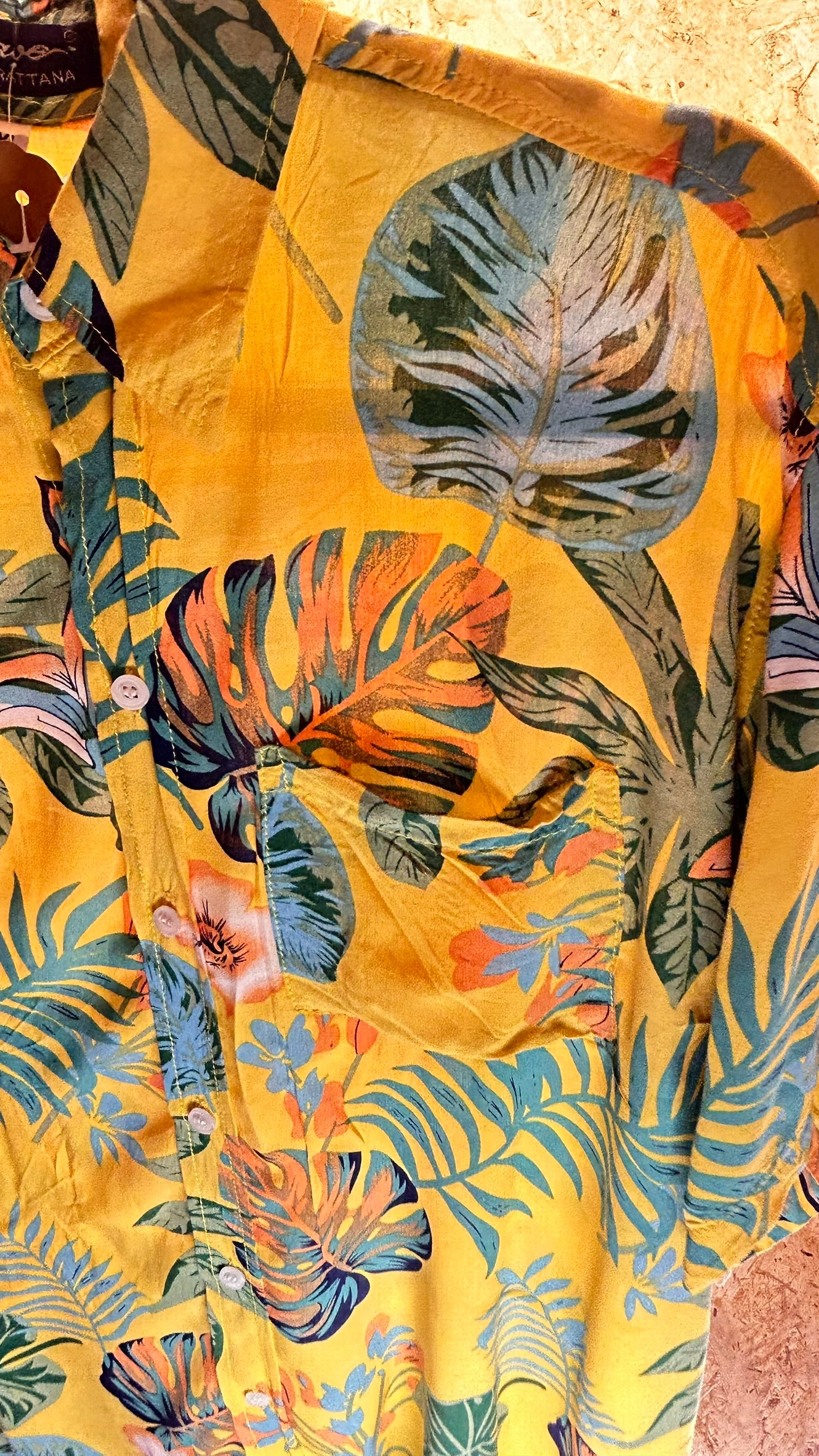 Camicia Hawaiana Uomo Sawo Somprattana – Taglia XL