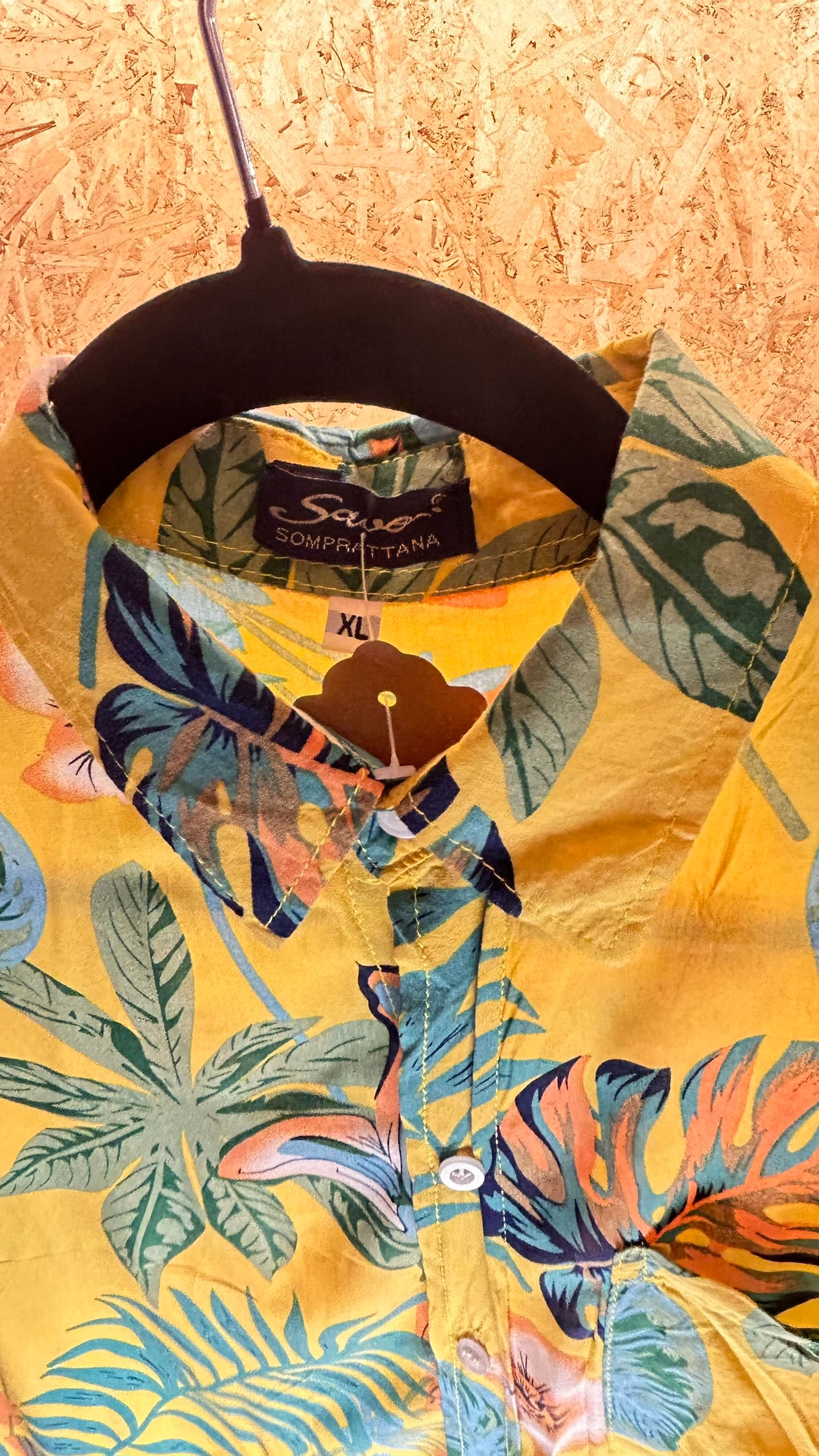 Camicia Hawaiana Uomo Sawo Somprattana – Taglia XL