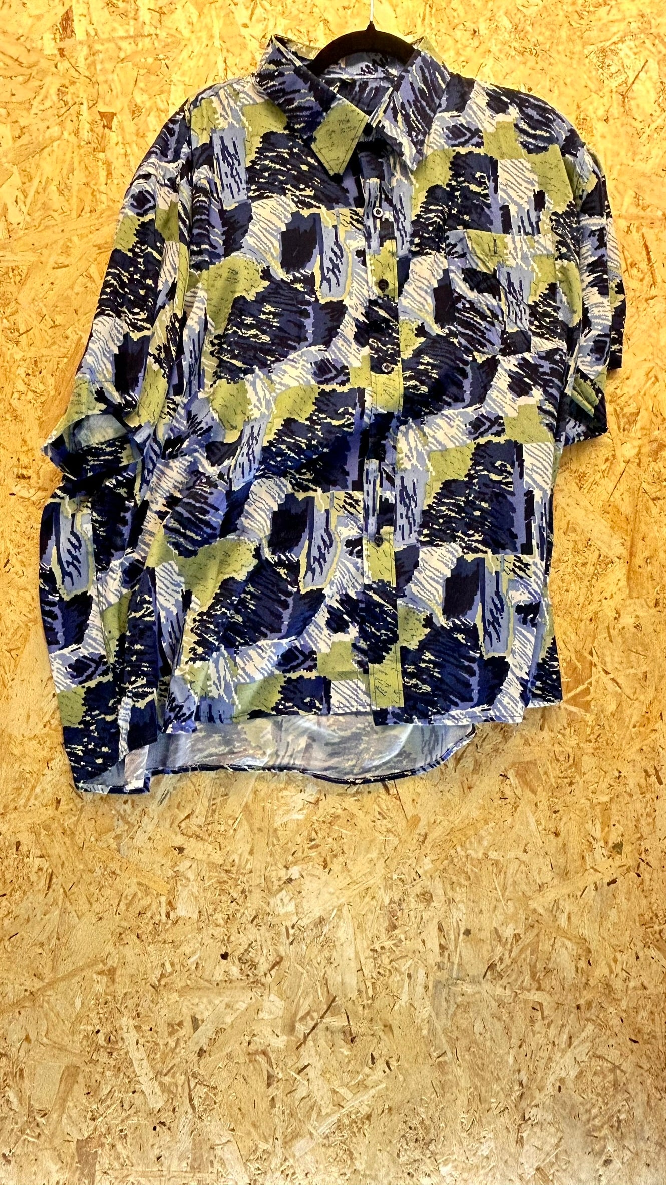 Camicia Uomo Niltex – Stampa Astratta Taglia XXL