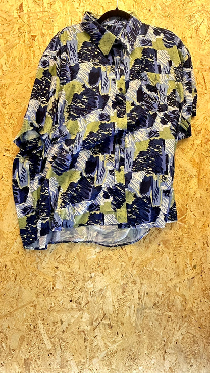 Camicia Uomo Niltex – Stampa Astratta Taglia XXL