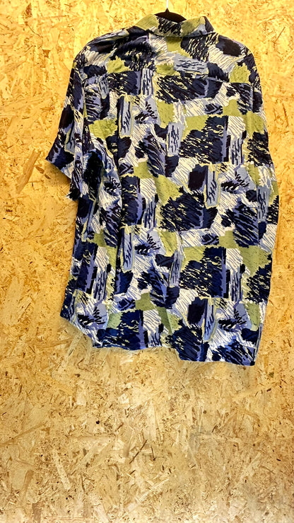 Camicia Uomo Niltex – Stampa Astratta Taglia XXL