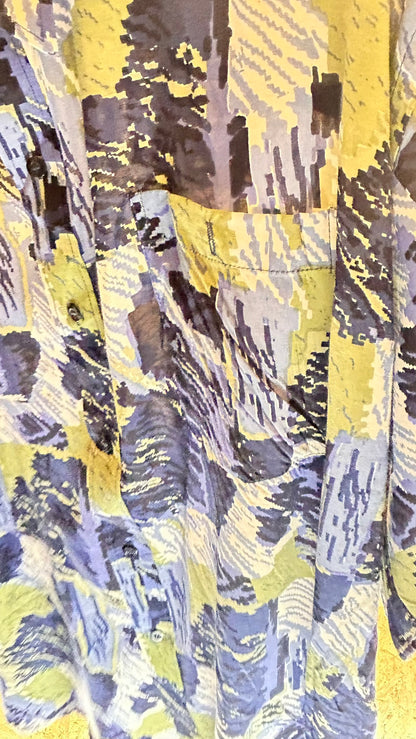 Camicia Uomo Niltex – Stampa Astratta Taglia XXL