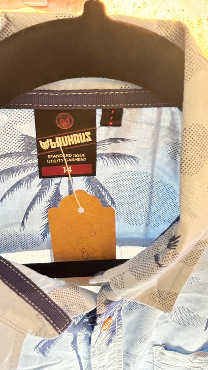 Camicia Uomo Hurley – Palme Azzurra Taglia XL