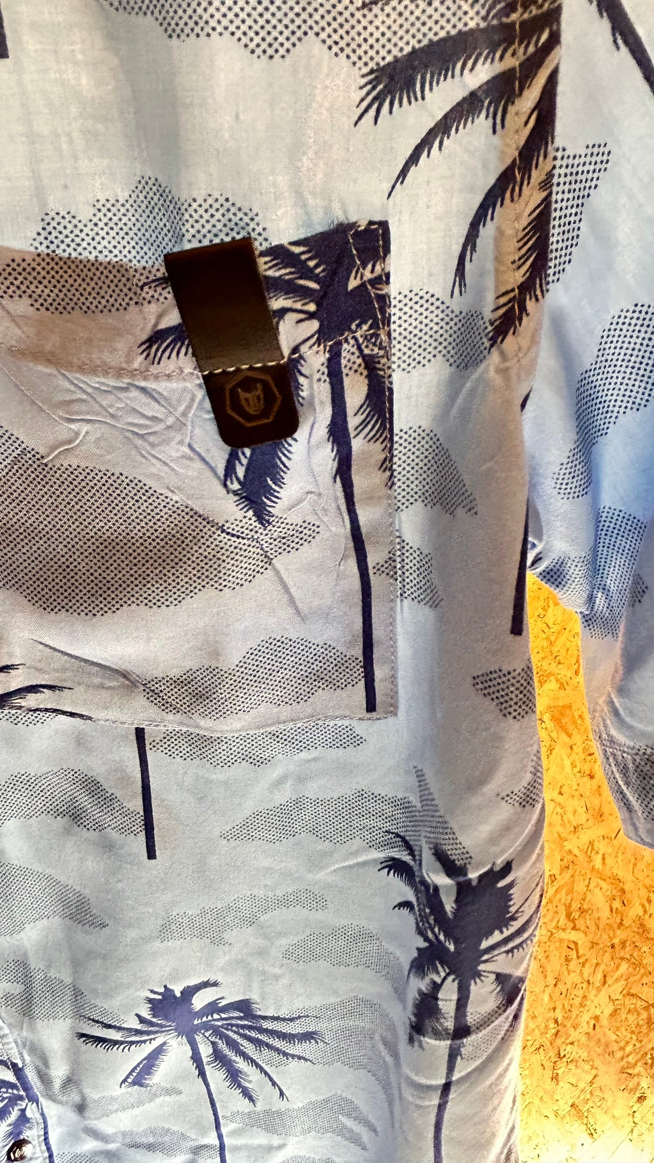 Camicia Uomo Hurley – Palme Azzurra Taglia XL