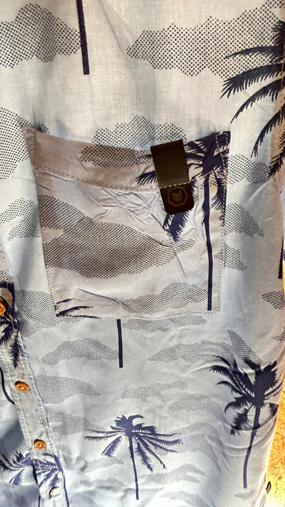 Camicia Uomo Hurley – Palme Azzurra Taglia XL