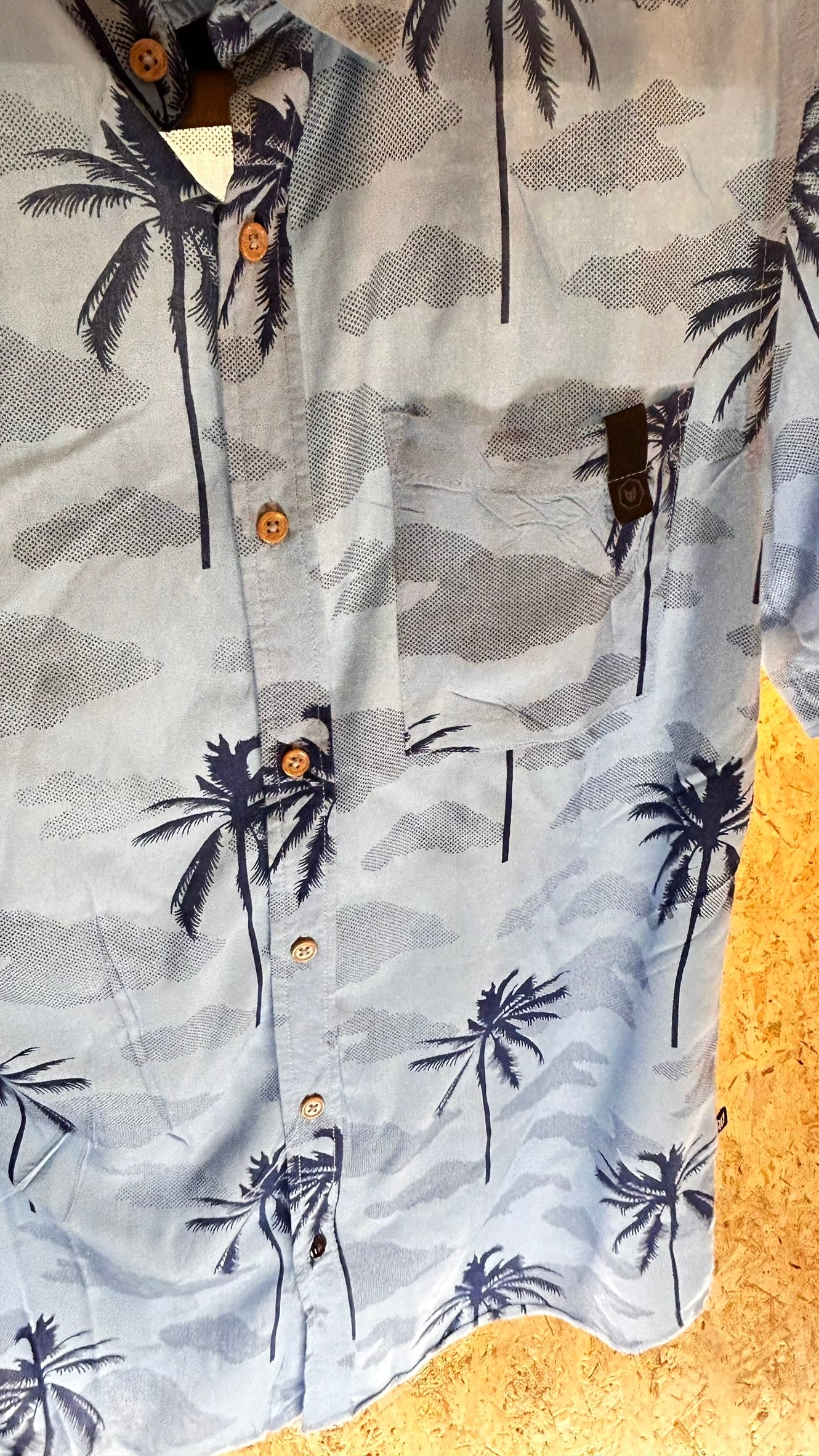 Camicia Uomo Hurley – Palme Azzurra Taglia XL