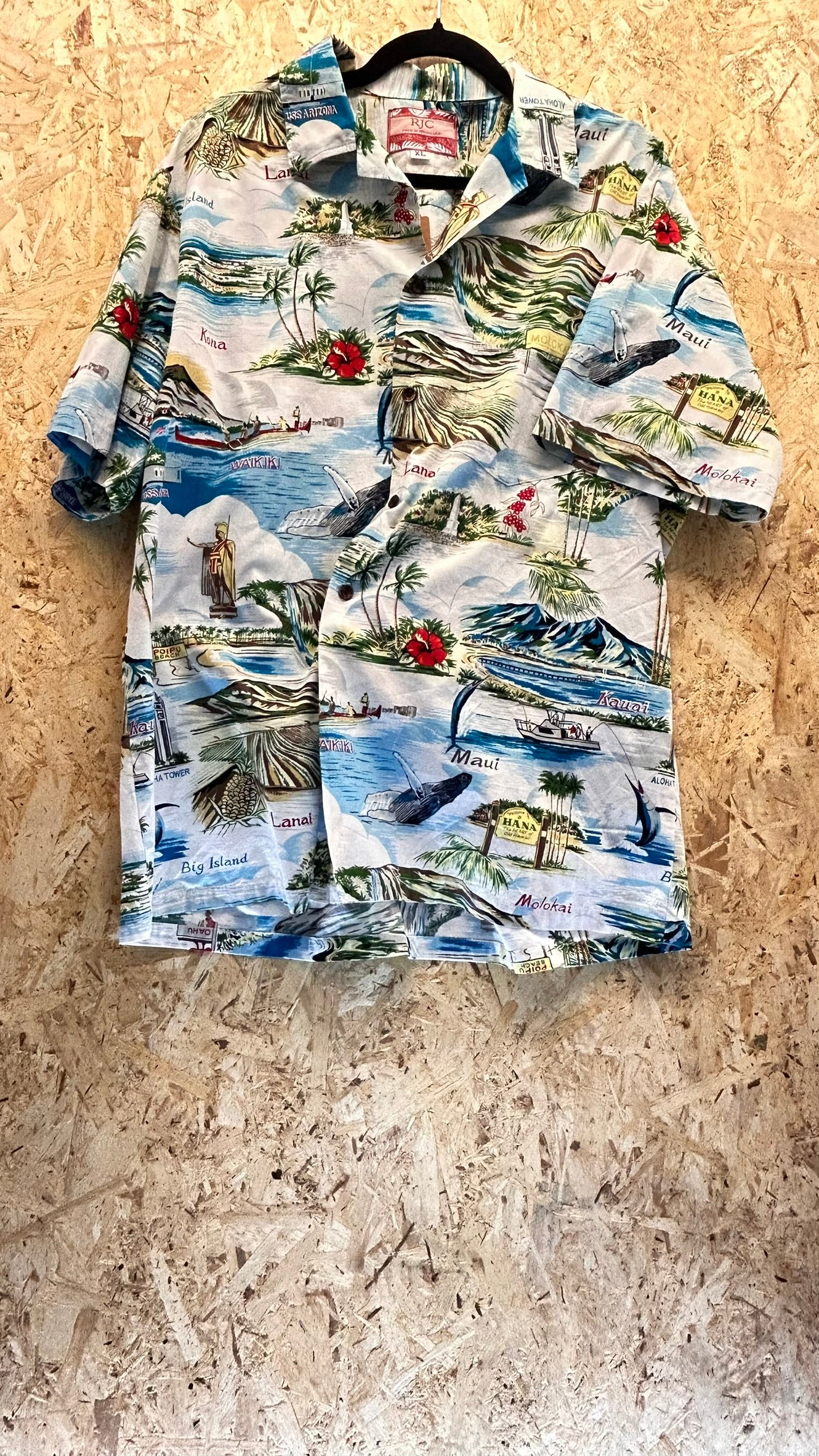 Camicia Hawaiana RJC – Made in Hawaii USA Taglia XL