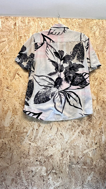 Camicia Uomo yd. – Stampa Botanica Lino Taglia M