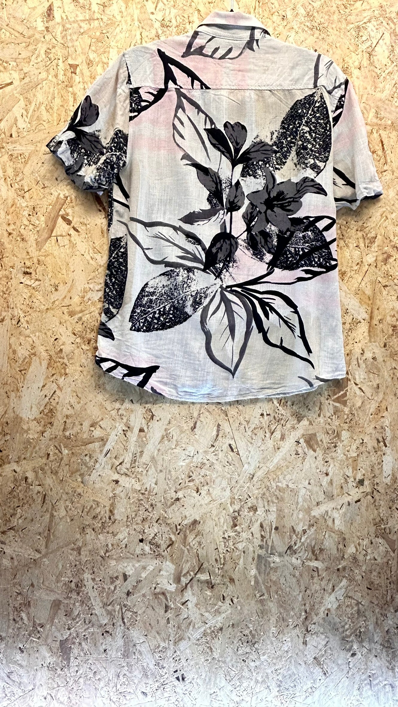 Camicia Uomo yd. – Stampa Botanica Lino Taglia M
