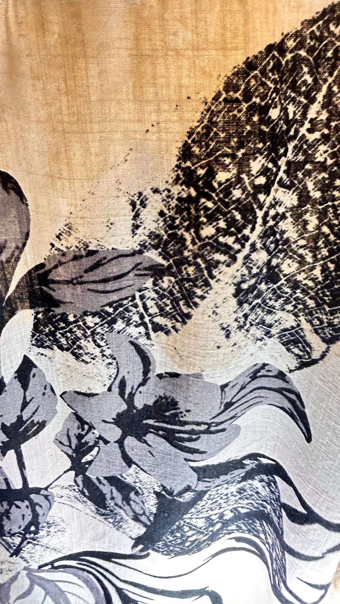 Camicia Uomo yd. – Stampa Botanica Lino Taglia M