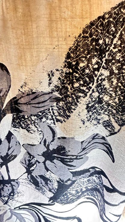 Camicia Uomo yd. – Stampa Botanica Lino Taglia M