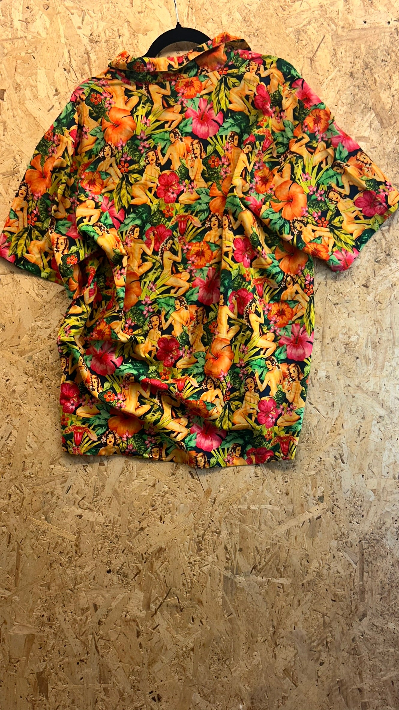 Camicia Tropicool Pin-Up Hawaiana