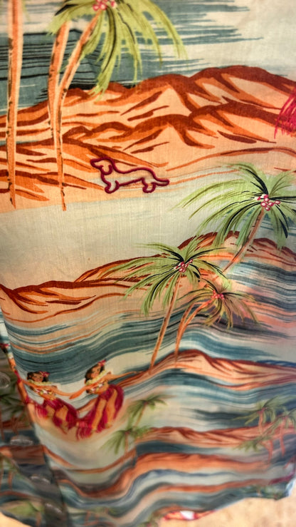 Camicia Uomo Peter Alexander Hula Dancer Hawaiana