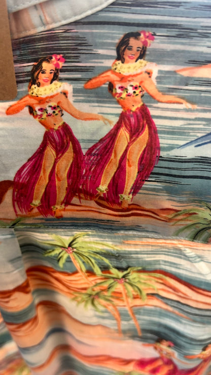Camicia Uomo Peter Alexander Hula Dancer Hawaiana