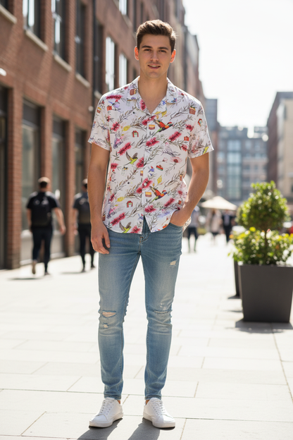 Camicia Kenji Botanica – Modello Fronte