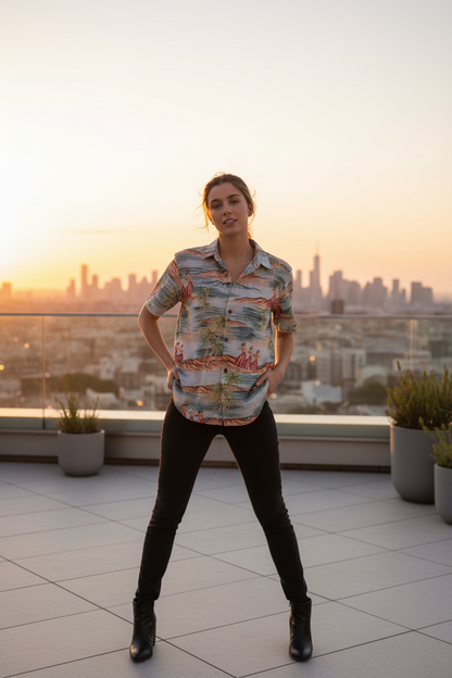 Camicia Peter Alexander - rooftop sunset