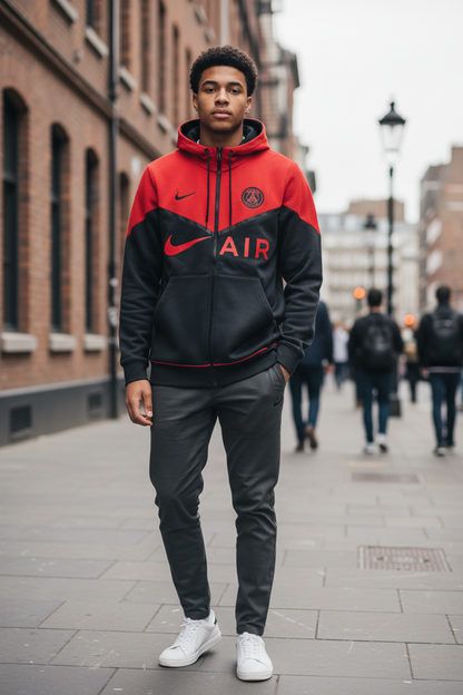 Nike PSG Hoodie – Modello Fronte